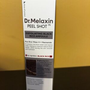 Dr. Melaxin Peel Shot Exfoliating Black Rice Ampoule - NEW